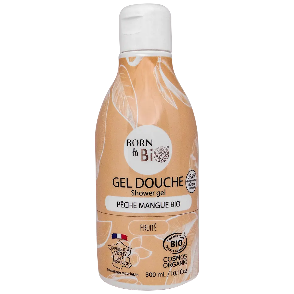 Peach Mango Shower Gel - Certified organic-0
