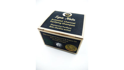 Organic Certified Spa Noir - Solid Shampoo with activated charcoal - 60g-3